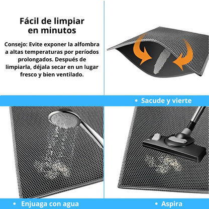 Alfombra recolector de arena para gatos premium