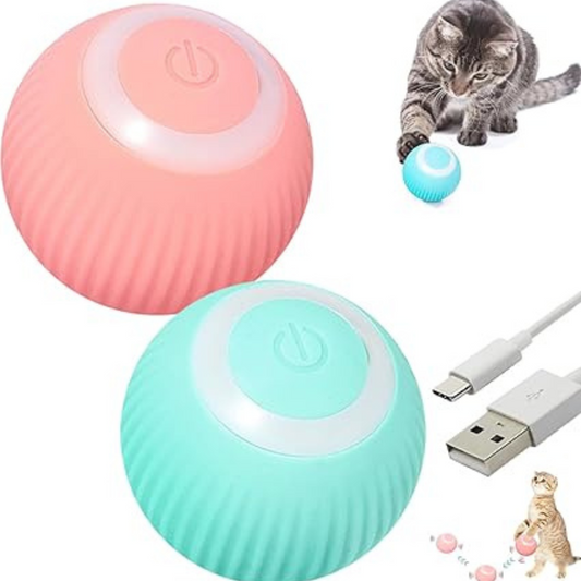 Pelota interactiva para gatos